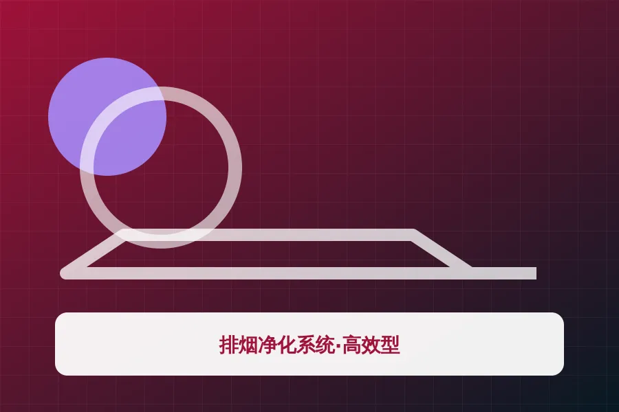 排烟净化系统·高效型应用示意图